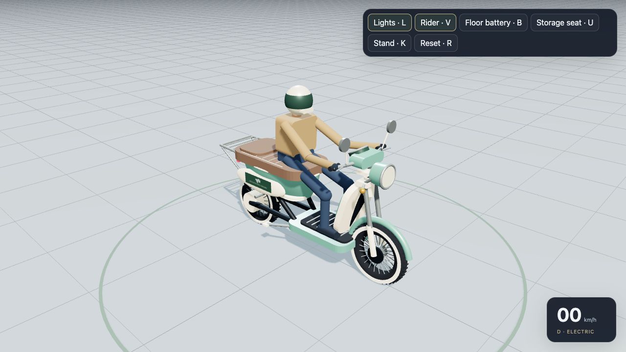 Retro Moped